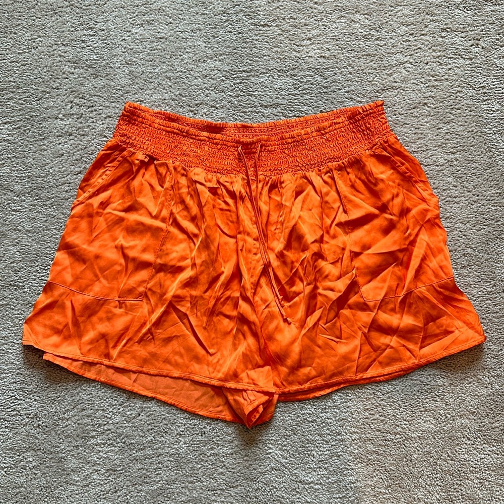 NWT Aerie orange shorts